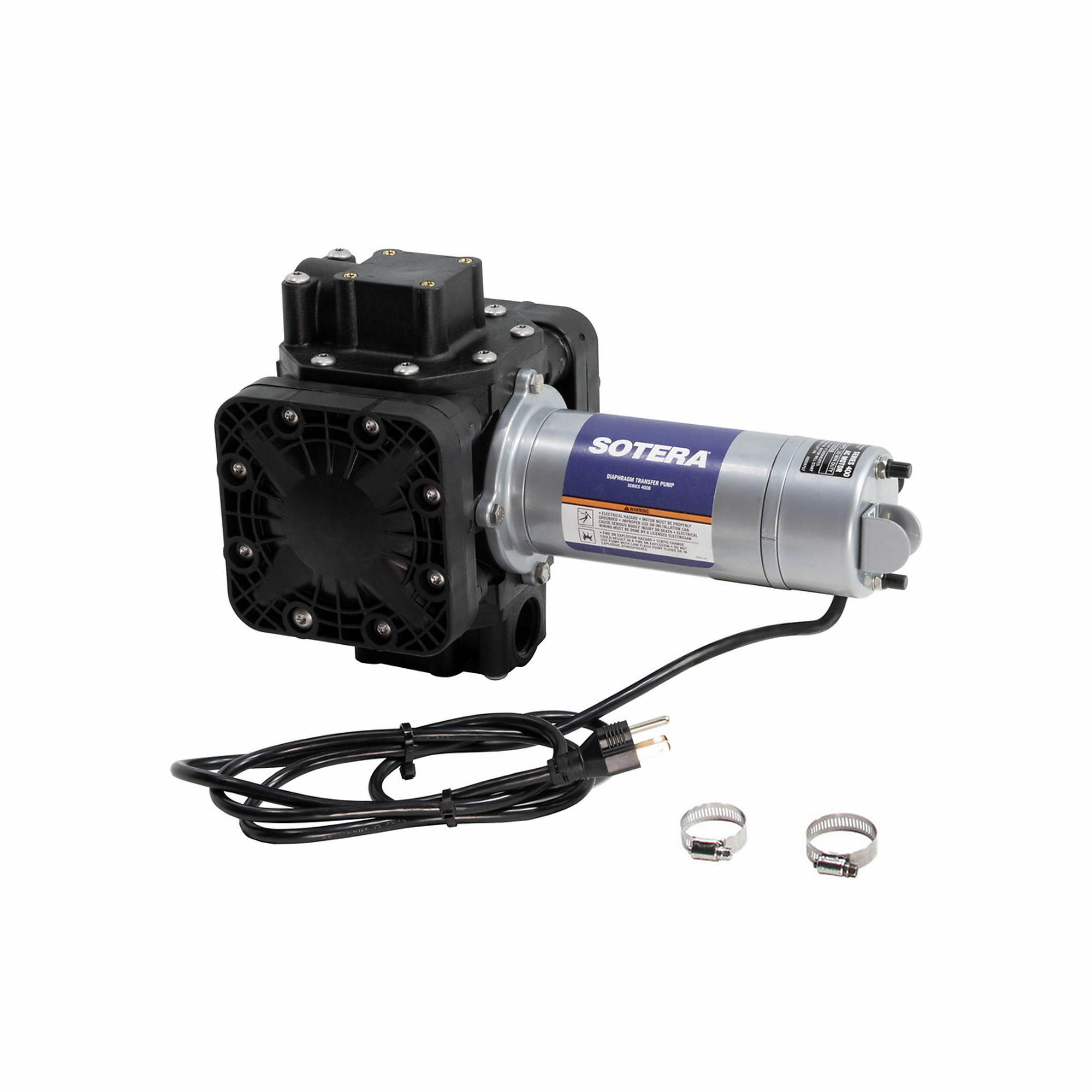 Sotera Systems Chemical Transfer Pump, 13 GPM, 115V AC, Manual Nozzle, Model# SS460BX674